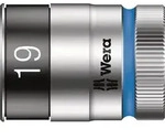 WERA Steckschl.-Einsatz 1/2" 19mm 6kt. Haltef&uuml;r