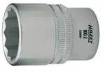 HAZET Steckschl&uuml;sseleinsatz 1/2" zw&ouml;lfkant 12mm DIN3124