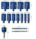 BOSCH Lochs&auml;gen-Set EXPERT ToughMaterial 20/22/25/32/35/40/44/51/60/64/76mm
