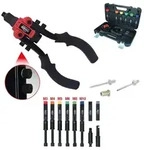 KS TOOLS Nietzange Set Nieten & Knabbern 3-in-1 15-teilig
