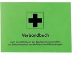 S&Ouml;HNGEN Verbandbuch DIN A5 mit vorgedruckten Spalten 8001008