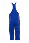 PLANAM Kinder Latzhose Nr. 0164 100%BW 290 g-qm Kornblau-Rot Gr 134-140