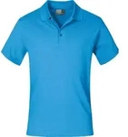 Poloshirt, Gr. 2XL, turquoise