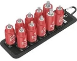 WERA Schraubendrehereinsatz Set VDE 3/8" T20-45 & sechskant 4-8mm