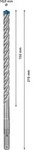 BOSCH Hammerbohrer EXPERT SDS Plus-7X 10x150x215mm VE 10