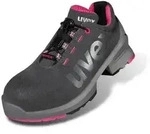 UVEX 1 ladies Sicherheits-Halbschuh Gr. 40 W11 S2 ESD SR grau/pink 8562.8
