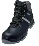 UVEX 2 construction Sicherheits-Stiefel Gr. 42 W11 S3 SR schwarz/grau 6510.2