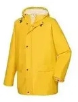 TEXXOR PU plus Regenjacke gelb mit Kapuze wind- & wasserdicht Gr. M