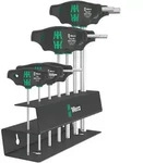 WERA 454/7 HF Set 2 Schraubendrehersatz Quergriff-Schraubendreher Hex-Plus