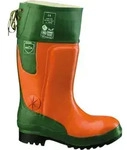 Waldarbeiter-Gummistiefel SBE mit Schnittschutz, Gr. 41