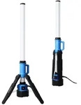 Ledino LED Arbeits-S&auml;ule 360&deg; Hybrid inkl. Adapter f&uuml;r 18V Akkus, 6.500 lm, 60 W