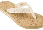 O'Neill Floral Damen Sandalen wei&szlig;