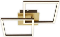 HVMM Deckenleuchte, Frame - Goldfarben - ca.36,8x7,3x62cm