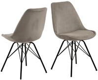 Esszimmerstuhl, Eris &ndash; Beige &ndash; ca. 48,5x85,5x54cm