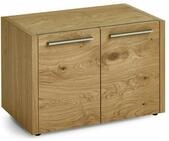Garderobenbank, Levio &ndash; Silberfarben &ndash; ca. 66x45x41cm