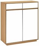 Schuhschrank, V 100 &ndash; Wei&szlig; &ndash; ca. 86x103x37cm
