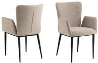 Armlehnstuhl, MR El Paso &ndash; Beige &ndash; ca. 57x86x61,5cm