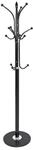 Garderobenst&auml;nder, 88596 &ndash; Schwarz &ndash; &Oslash; 40cm H: 179cm 