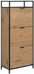 Schuhschrank, Seaford &ndash; Wildeiche &ndash; ca. 56x129x30cm