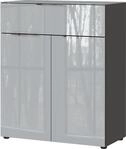 Kommode, Oakland &ndash; Silberfarben &ndash; ca. 83x102x42cm