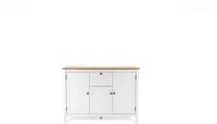 Sideboard, Bergen 57 &ndash; Wei&szlig; &ndash; ca. 120x90x40cm