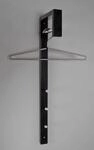 Wandgarderobe, 89545 &ndash; Schwarz