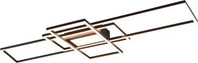 Trio Leuchten Deckenleuchte Irvine anthrazitfarbenes Metall 105 cm L&auml;nge