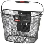 KLICKfix Uni Korb mit Lampenhalter schwarz Lenkerkorb
