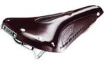 Brooks Leder Sattel B17 Carved Short Antik braun L242 x B176 x H58 mm Damen...