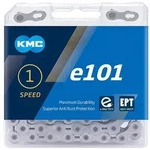 KMC E-Bike Kette e101 EPT Nabenschaltung silber 112 Glieder, 1/2 x 1/8""