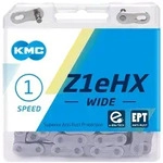 KMC E-Bike Kette Z1eHX Wide EPT Nabenschaltung silber 112 Glieder, 1/2 x 1/8""