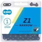 KMC Fahrrad Kette Z1 Narrow Nabenschaltung braun 112 Glieder, 1/2 x 3/32""