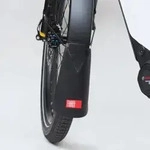 FAHRER Berlin Spritzschutz Latz E-Plus Snap Schutzblechbreite 70 - 90 mm schwarz