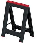 Universal-Arbeitsbock aus Kunststoff, schwarz-rot: Robuster & stabiler Unterstellbock