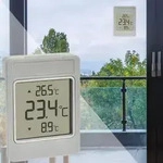 Digitales Aussenthermometer f&uuml;r Fensterscheibe - Pr&auml;zise Aussen-Temperaturwerte,