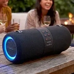 Tragbarer Bluetooth Lautsprecher 40W: LED, Stossfest & IPX6, TWS, schwarz -