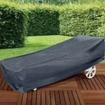 Deluxe Abdeckplane f&uuml;r Rollliegen - Sonnenliegen Schutzh&uuml;lle, anthrazit,