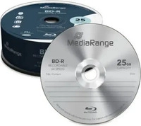 MediaRange MediaRangeBlue-Ray Rohling BD-R 25 GB - Ideal f&uuml;r HD-Videos, Fotos, Musik