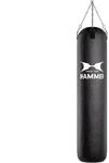 Boxsack Hammer Boxing Premium Black Kick 120x35 cm