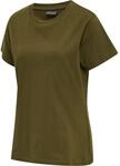 T-Shirt Damen Hummel Red Basic