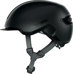 ABUS 66843/4, ABUS HUD-Y Fahrradhelm LED Velvet Black Schwarz