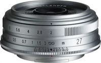 Voigtl&auml;nder BA380B, Voigtl&auml;nder Ultron 2,0/27 mm, silber X-Mount Objektiv