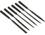 Set mit sechs STANLEY 0-22-500 Nadelfeilen, L&auml;nge 160 mm
