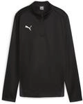 Puma Teamgoal Training 14 Zip TOP Damen T-Shirt, schwarz, Gr. S 658631-03