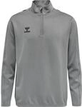 Hummel Core XK (halber Rei&szlig;verschluss) Poly Sweatshirt, grau 211479