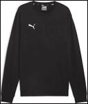 Puma teamGOAL Casuals Crew Neck Herren Sweatshirt, schwarz, Gr. S