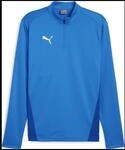 Puma teamGOAL Training 1/4 Zip Top Herren T-Shirt, blau, Gr. S 658629-02