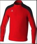 Erima Evo Star Kinder Fu&szlig;balljacke, rot, Gr. 128