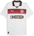 Puma FC St. Pauli Away Herren Poloshirt, wei&szlig;, Gr. S