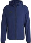 Adidas Tiro Travel Fu&szlig;balljacke f&uuml;r Herren, blau KD3334
